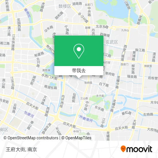 王府大街地图