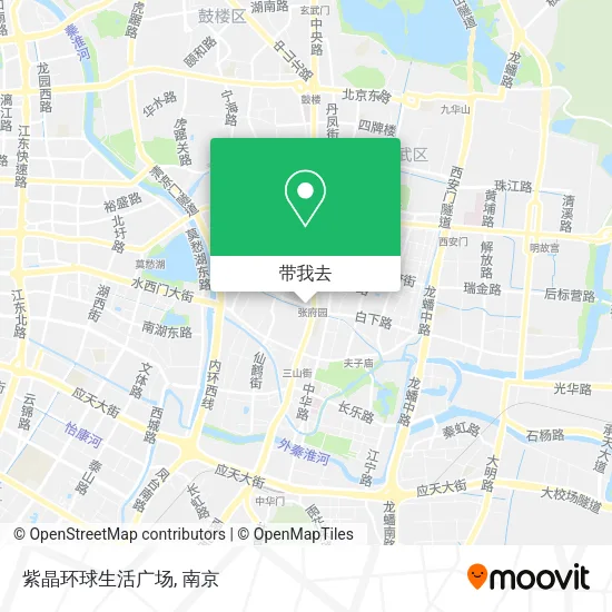 紫晶环球生活广场地图