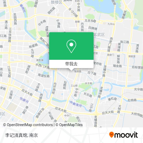 李记清真馆地图