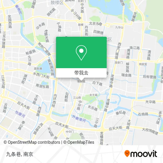 九条巷地图