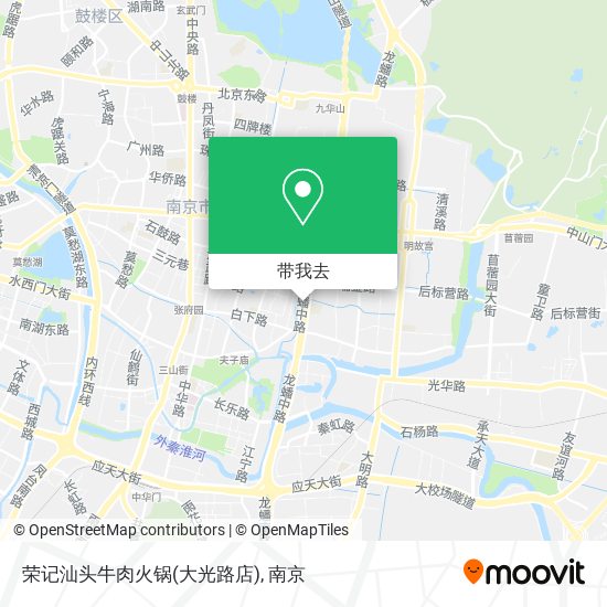 荣记汕头牛肉火锅(大光路店)地图