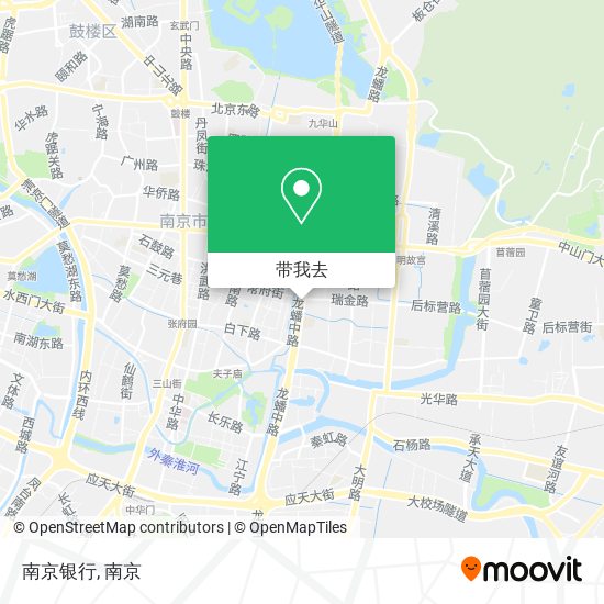 南京银行地图