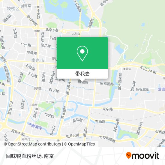 回味鸭血粉丝汤地图