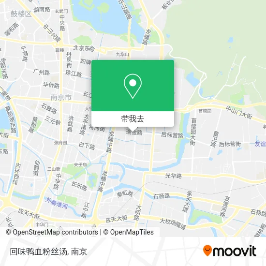 回味鸭血粉丝汤地图