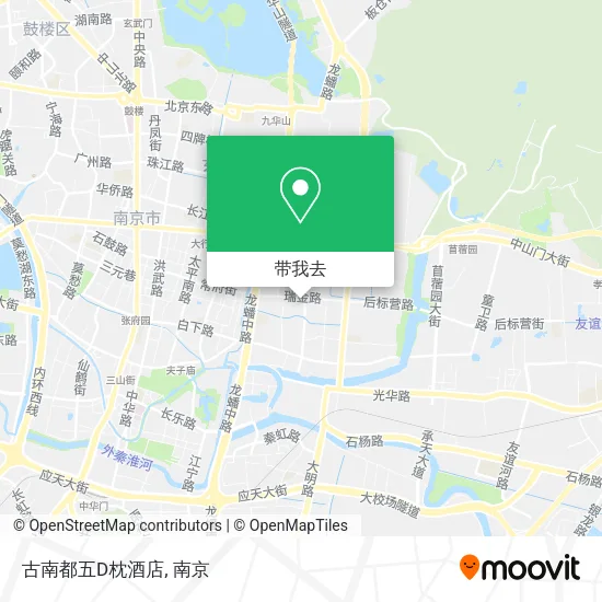 古南都五D枕酒店地图