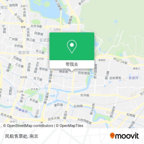 民航售票处地图