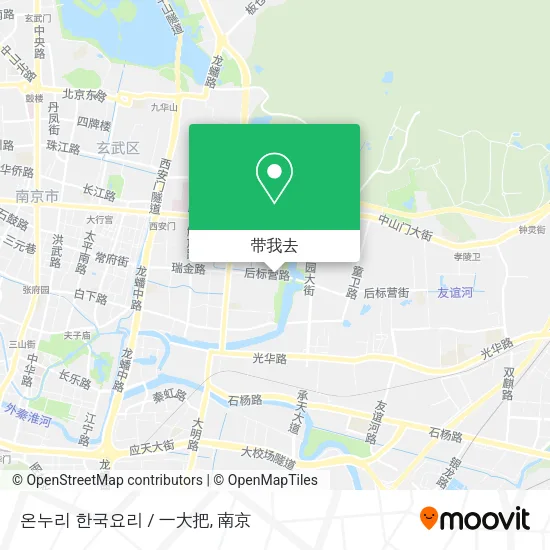 온누리 한국요리 / 一大把地图