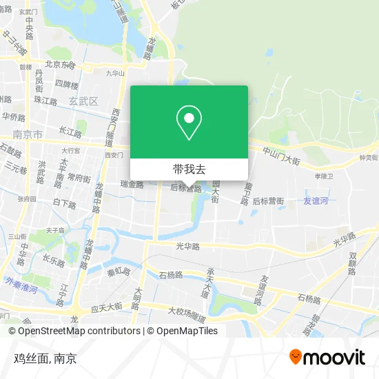 鸡丝面地图