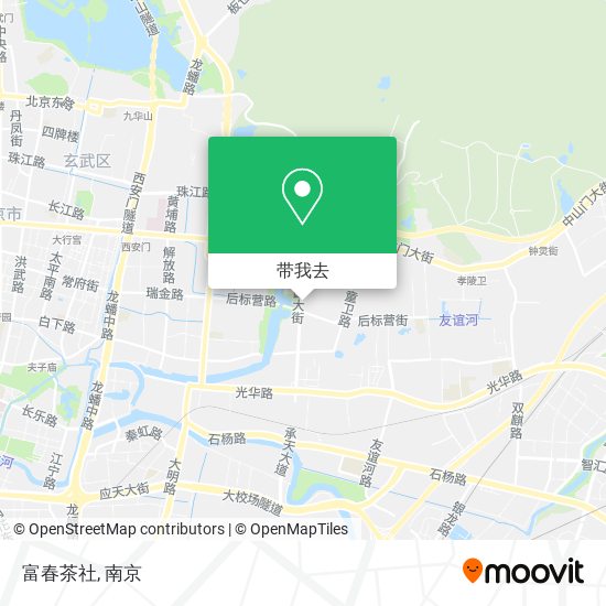 富春茶社地图