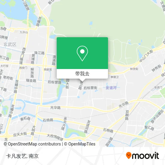 卡凡发艺地图
