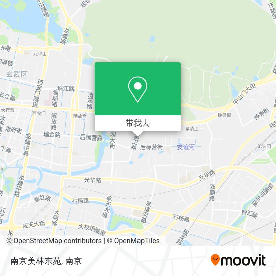 南京美林东苑地图