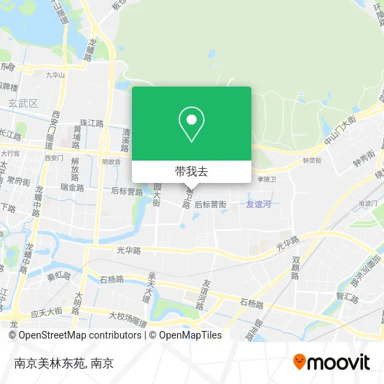南京美林东苑地图
