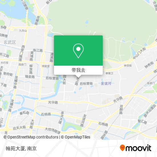 翰苑大厦地图