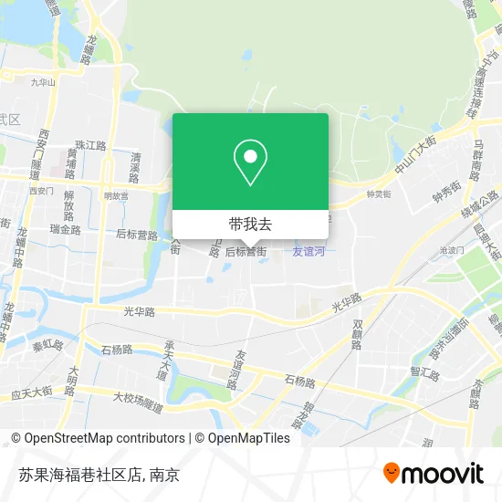 苏果海福巷社区店地图