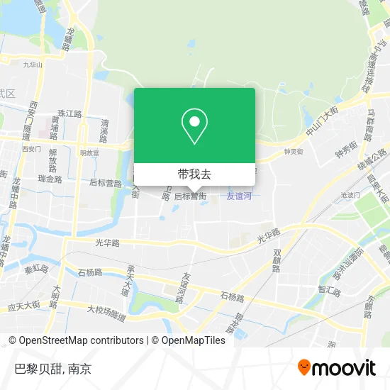 巴黎贝甜地图