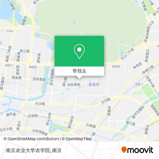 南京农业大学农学院地图
