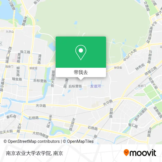 南京农业大学农学院地图