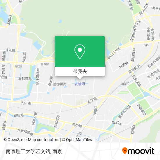 南京理工大学艺文馆地图