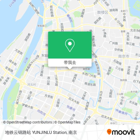 地铁云锦路站 YUNJINLU Station地图