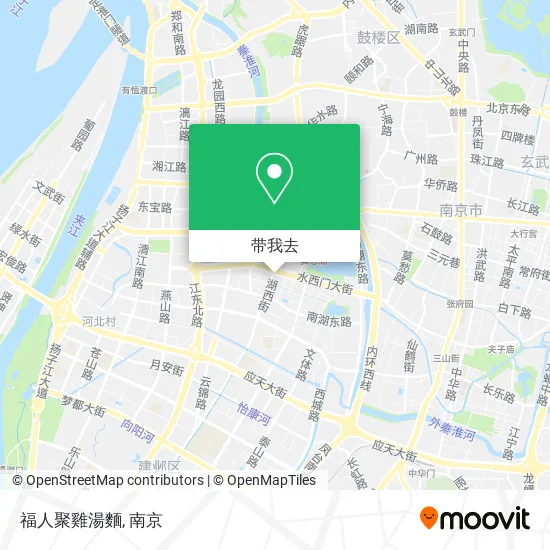 福人聚雞湯麵地图