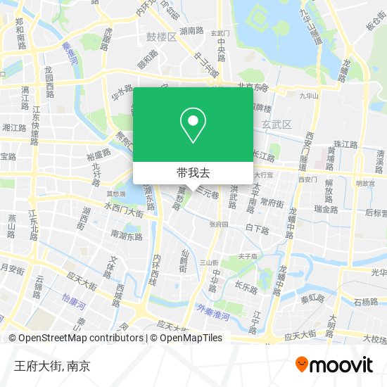 王府大街地图