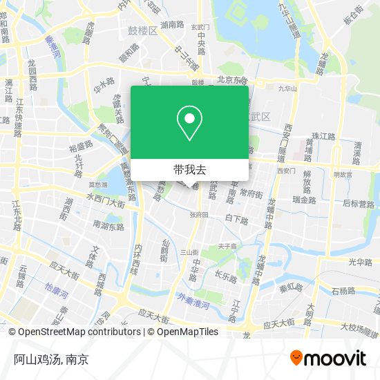 阿山鸡汤地图