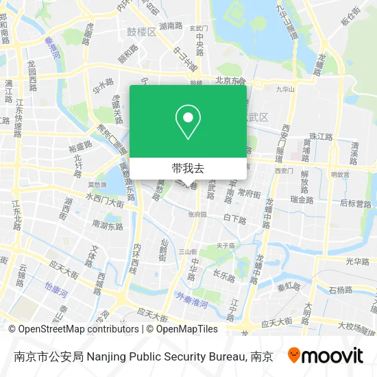 南京市公安局 Nanjing Public Security Bureau地图