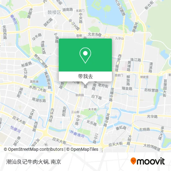 潮汕良记牛肉火锅地图