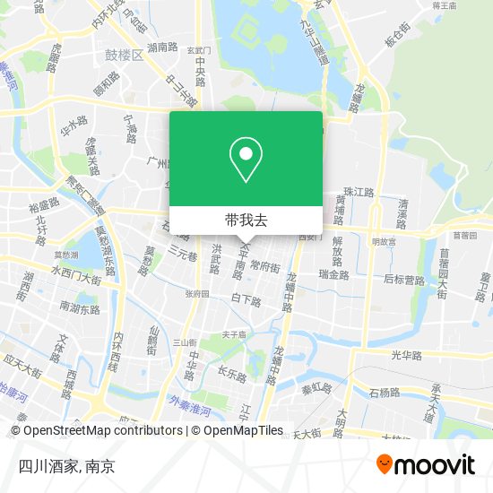 四川酒家地图