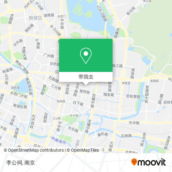 李公祠地图