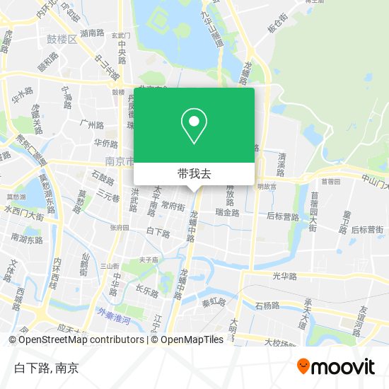 白下路地图