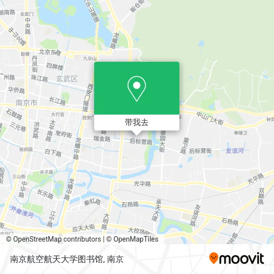 南京航空航天大学图书馆地图