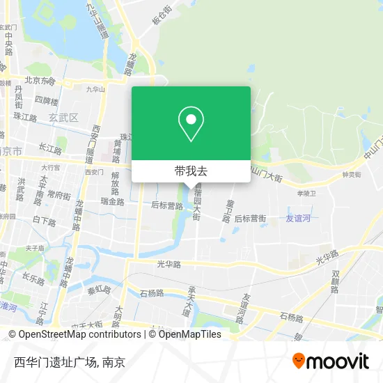 西华门遗址广场地图