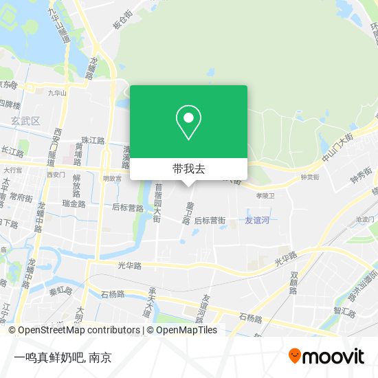 一鸣真鲜奶吧地图