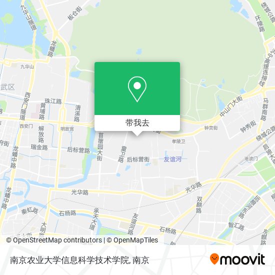 南京农业大学信息科学技术学院地图