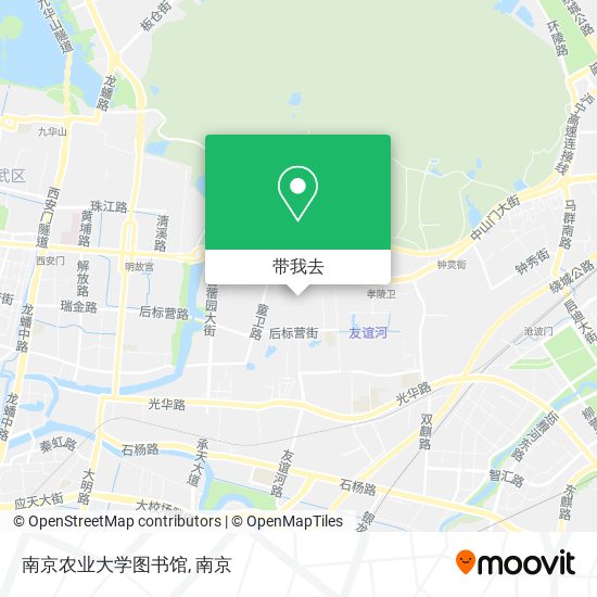 南京农业大学图书馆地图