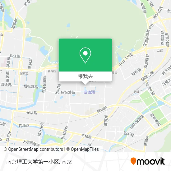 南京理工大学第一小区地图