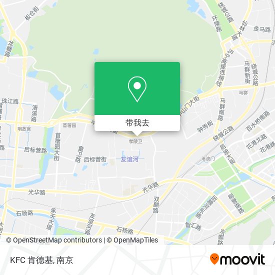 KFC 肯德基地图