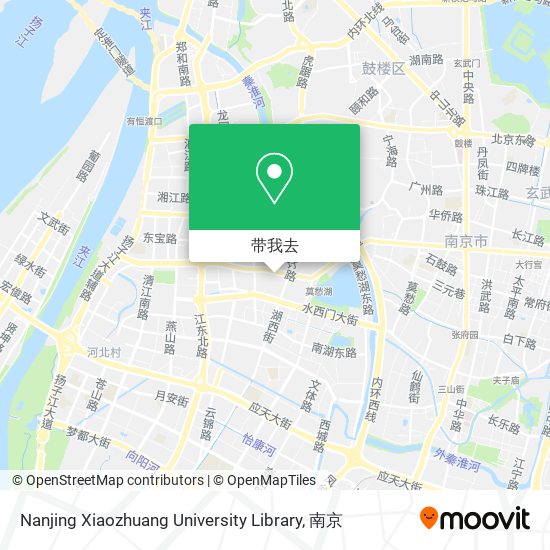 Nanjing Xiaozhuang University Library地图