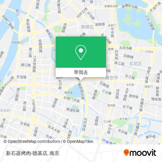 新石器烤肉-德基店地图