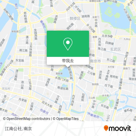 江南公社地图