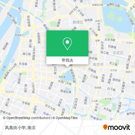 凤凰街小学地图