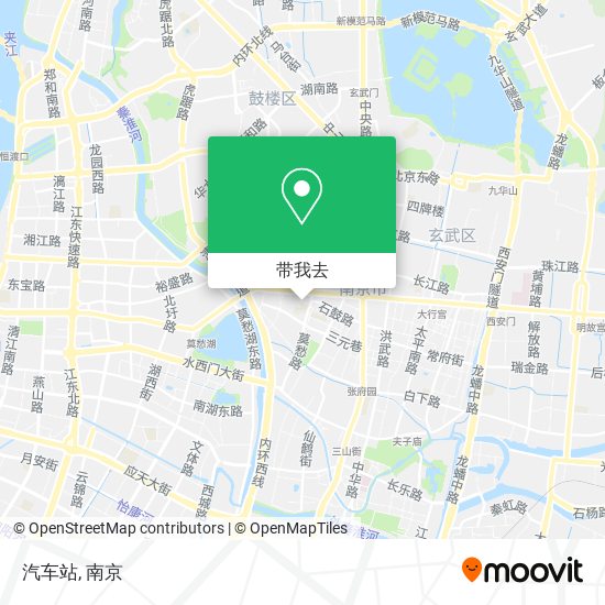 汽车站地图