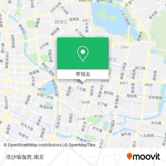 浩沙瑜伽房地图