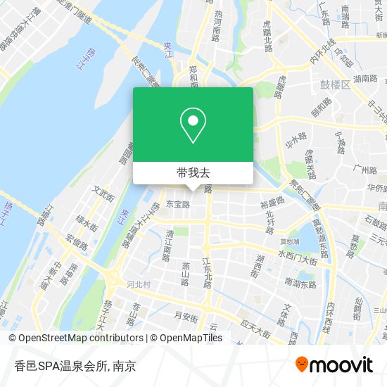 香邑SPA温泉会所地图