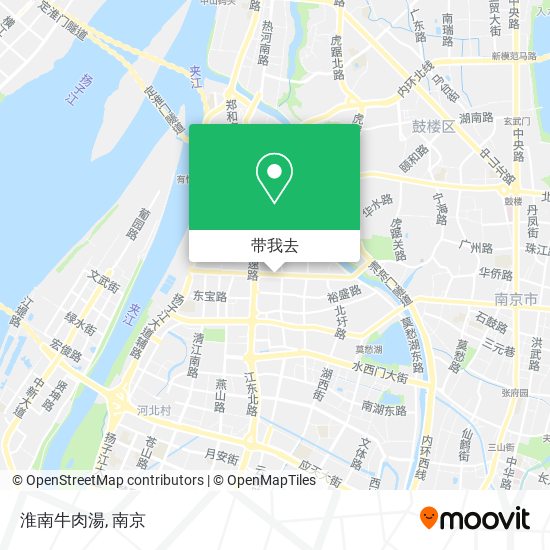 淮南牛肉湯地图