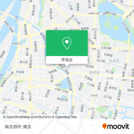 南京四中地图