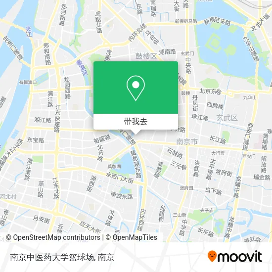 南京中医药大学篮球场地图