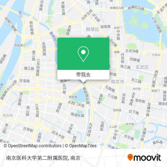 南京医科大学第二附属医院地图