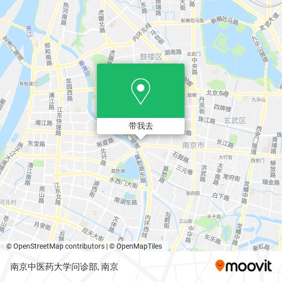 南京中医药大学问诊部地图